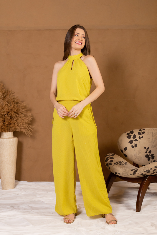 Conjunto Tati Amarelo Cítrico