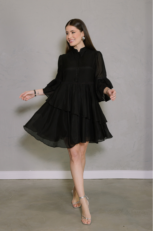 Vestido Alfazema Preto