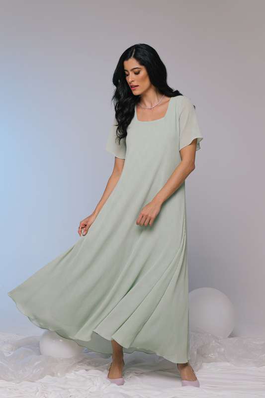 Vestido Aurora Menta