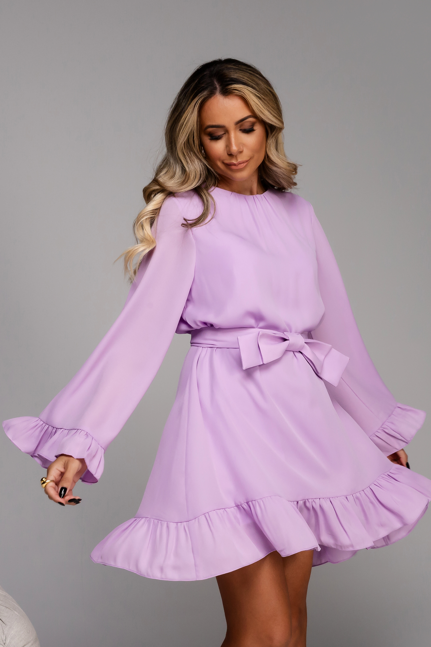 Vestido Alegria Lavanda